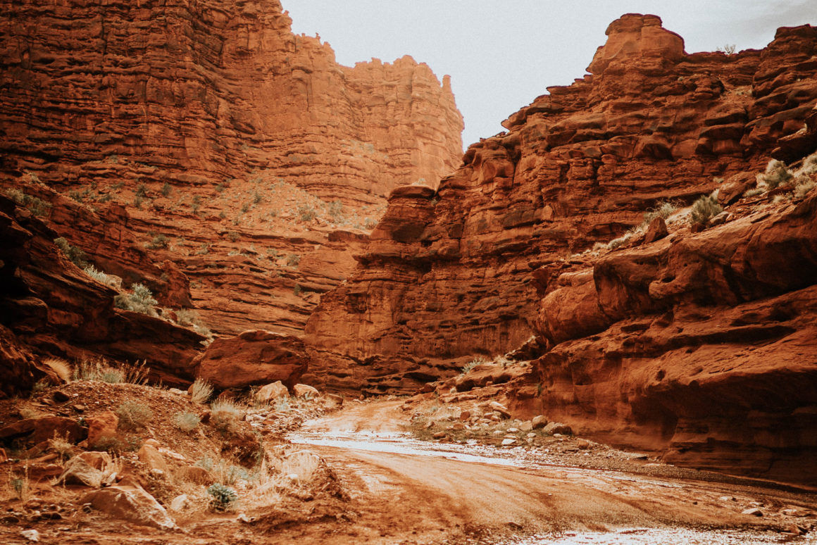 Onion Creek Trail Off-road Trail Moab Utah