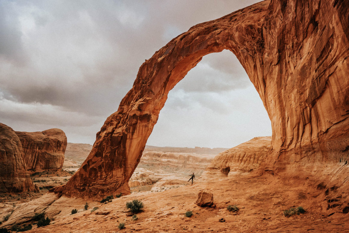 Corona Arch Moab Utah Hiking