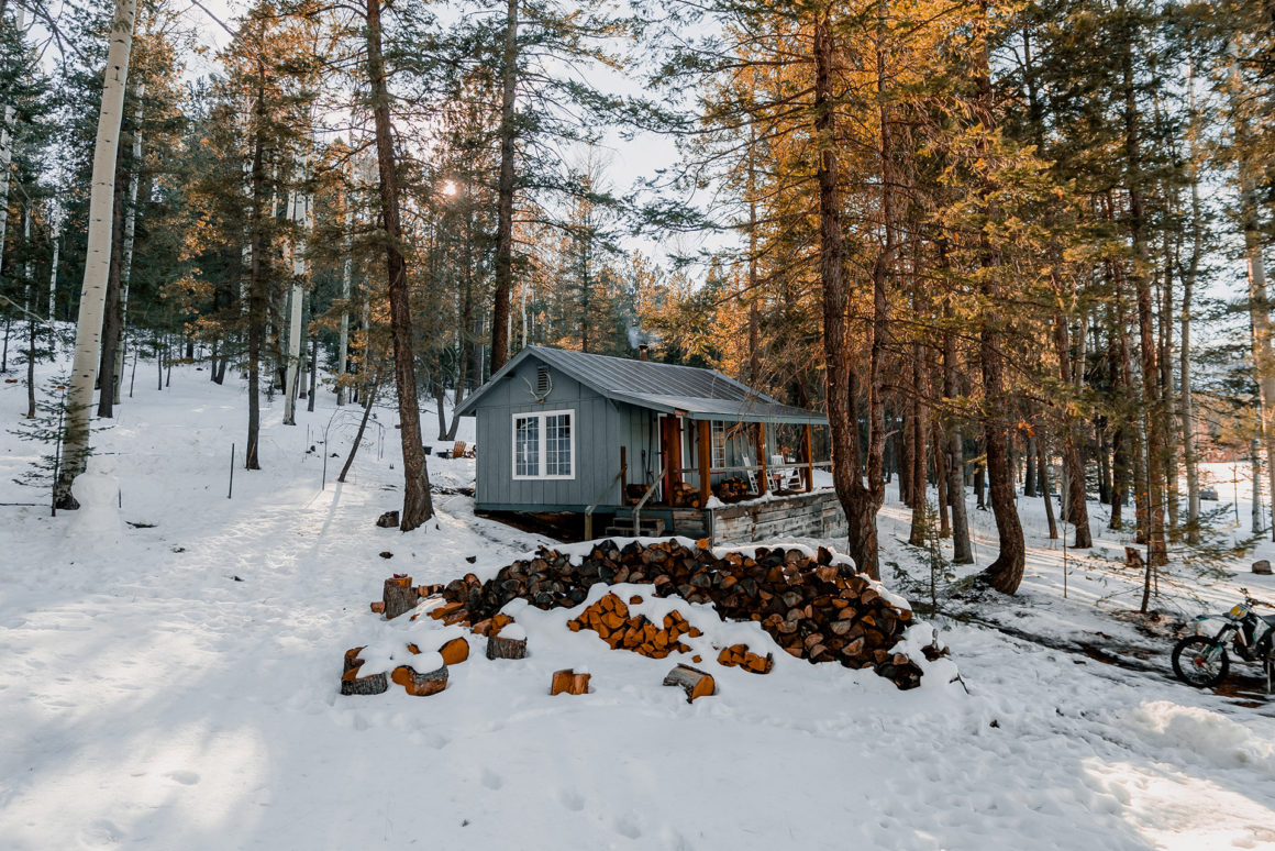 Flagstaff Arizona Cabin @_ashlee.ann_