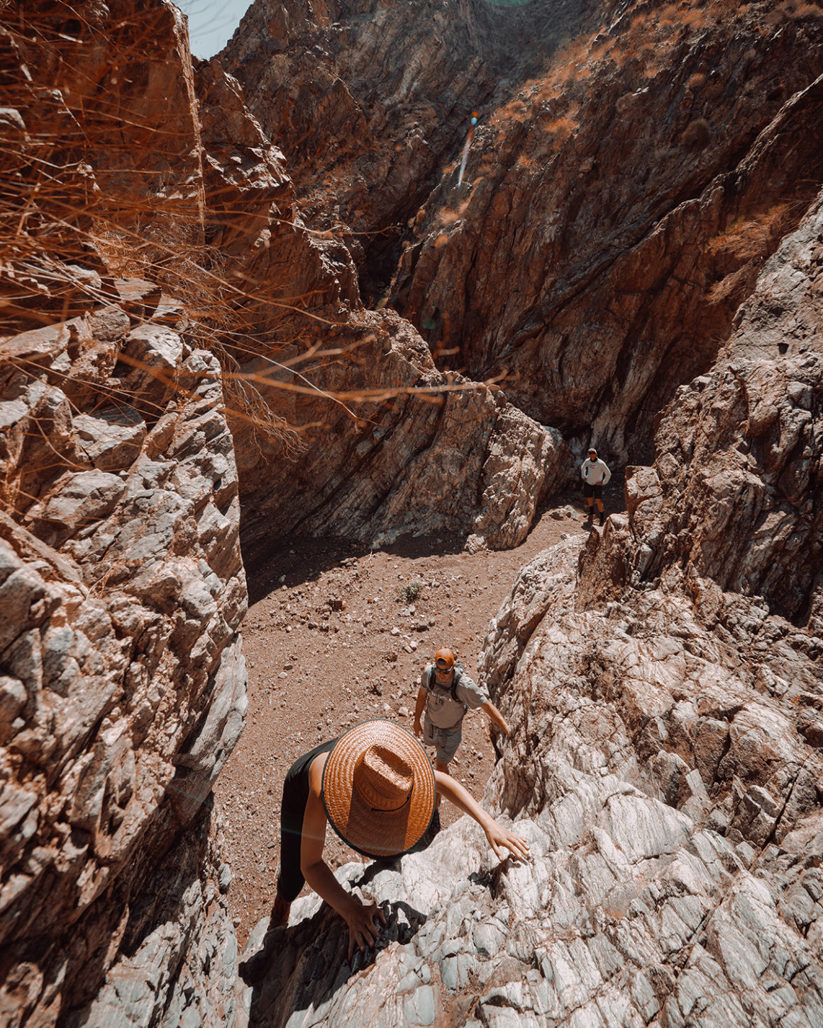 Hiking along the Colorado River